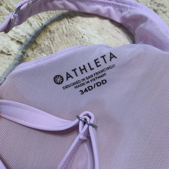 NWT Athleta Bra Cup Plunge Bikini Top. 38 B/C - Picture 5 of 7